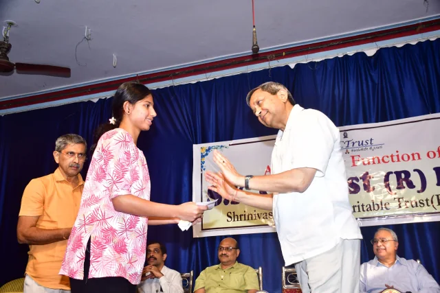 Distribution of Trust’s contribution to deserving people in the 5th anniversary function of the Trust
